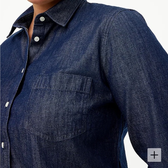 NWT Chambray Shirt - Picture 3 of 5